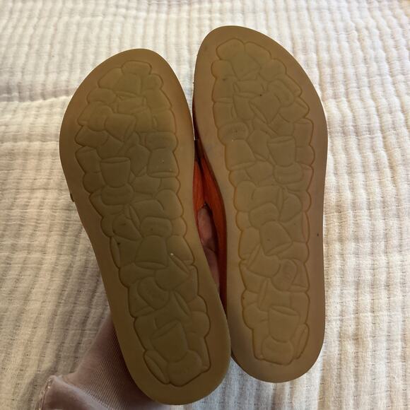 Kork Ease Downey Leather Slide Salmon Brown Buckle Size 9 Women’s - Picture 7 of 7